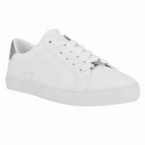 Nine West Best Sneakers - White/Silver - Ireland (YH7352081)